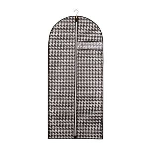 Фото: Чехол для одежды Пепита 1350*600, черно-белый UC-43