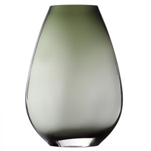 Фото. Декоративная ваза из дымчатого стекла 173х94х250 серый CSA-4M.