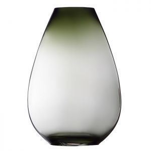Изображение - Декоративная ваза из дымчатого стекла 207х124х305 серый CSA- 4L.
