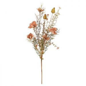 Искусственный цветок Кореопсис 550, светло-оранжевый HDF13. Фото.