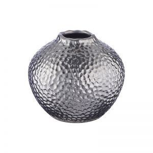 Изображение. Декоративная ваза Этно 200x200x170, серебряный Cha6-L.