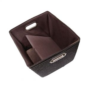 Картинка 3. Короб для хранения складной 310х310х310, коричневый QR12F-L.