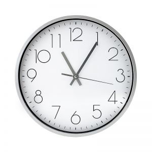 Изображение - Часы настенные Английский стиль 300х300х38, белый, серый Fancy63.