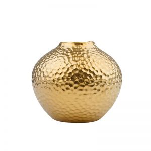 Изображение: Декоративная ваза Этно 150х150х130, золотой Cha13-M.
