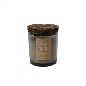 Ароматическая свеча в стекле BTOBACCO & VANILLA YJC-4. Картинка 1.
