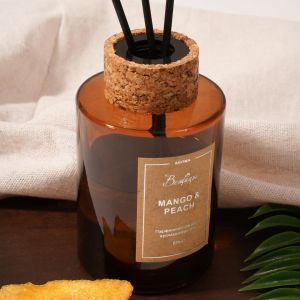 Парфюмированный аромадиффузор MANGO & PEACH, 80 мл YJC-8 - Картинка 4.