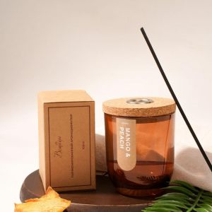 Парфюмированный аромадиффузор MANGO & PEACH, 100 мл YJC-9 - Фото 3.