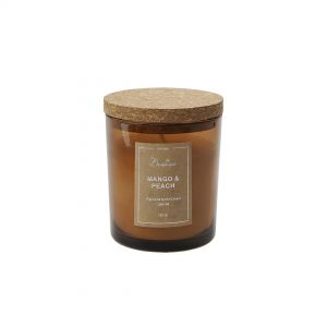 Картинка: Ароматическая свеча в стекле MANGO & PEACH YJC-11.
