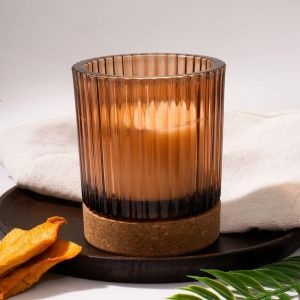 Фото: Ароматическая свеча в стекле MANGO & PEACH YJC-14.