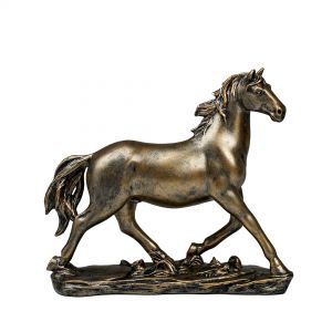 Картинка: Статуэтка Лошадь 275х85х240 мм, бронза Tin-25.