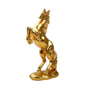 Картинка 3 - Статуэтка Лошадь 200х105х355 мм, золотой Tin-28.