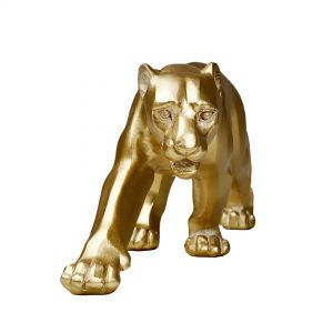 Статуэтка Пантера 355х80х150 мм, золотой Tin-30. Картинка 3.