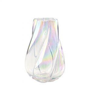 Картинка. Декоративная ваза из стекла х180, прозрачный Ekg-36.