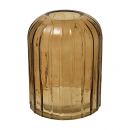 Ekg-14 Декоративная ваза из стекла 145х145х20, коричневый