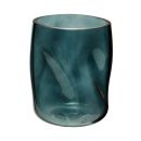 Ekg-15 Декоративная ваза из стекла 135х135х175, синий