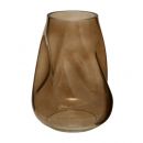 Ekg-16 Декоративная ваза из стекла 190х185х267, коричневый