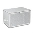 ESH09LM L Короб складной на молнии Калейдоскоп 400х300х250, прозрачный с серым