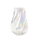 Ekg-36 Декоративная ваза из стекла х180, прозрачный